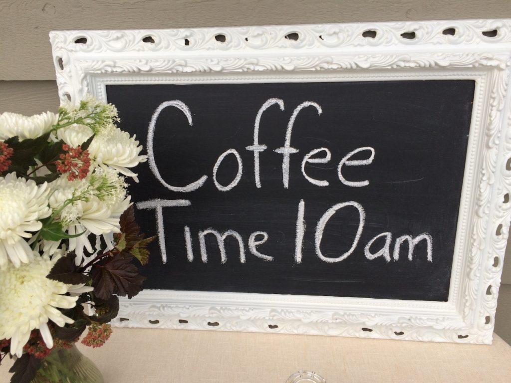 Reusable Chalkboard Sign